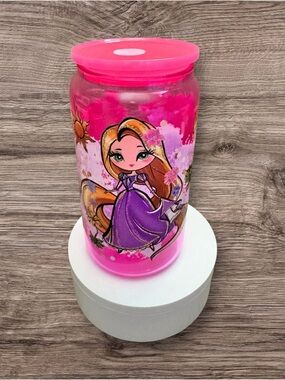 Rapunzel pink jelly cup